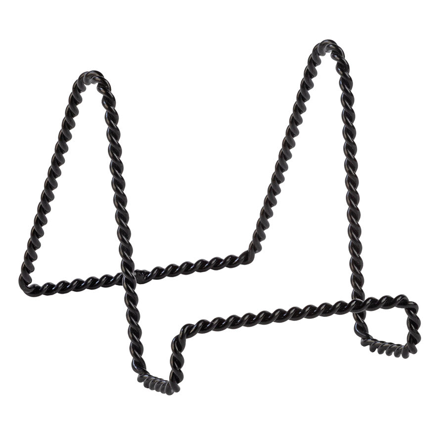 Black Twisted Wire Stand
