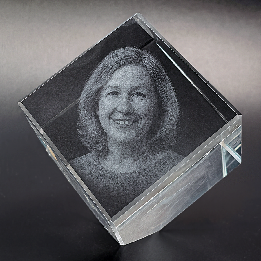 Crystal Corner-Cut Cube