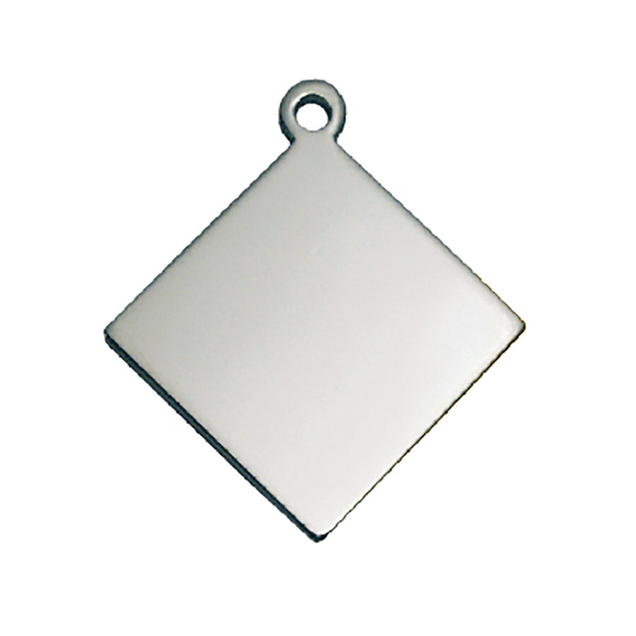 Diamond Shaped Dog Tag