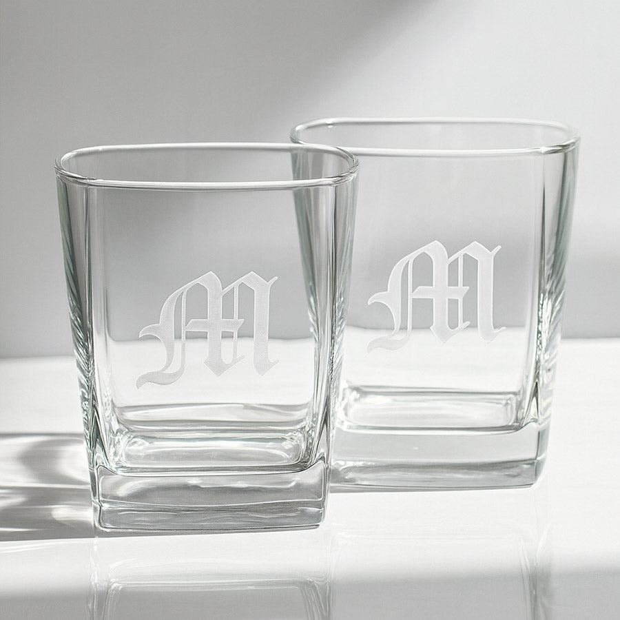 Square Rocks Glasses