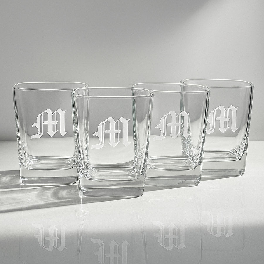 Square Rocks Glasses