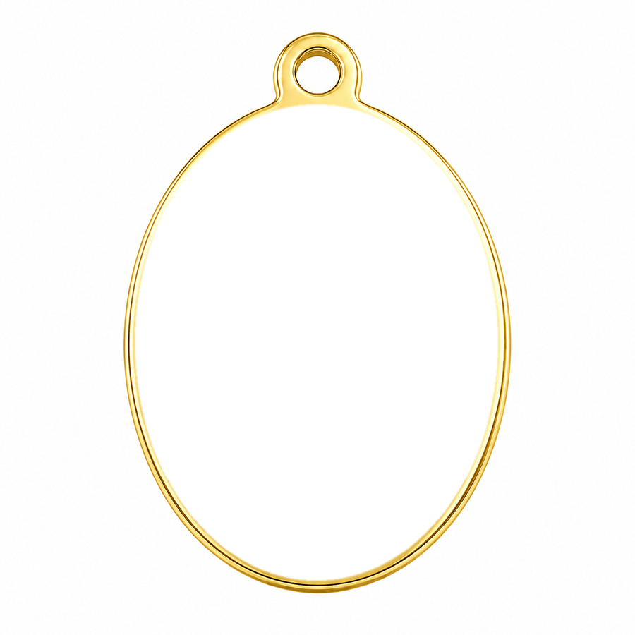 Oval Dog Tag
