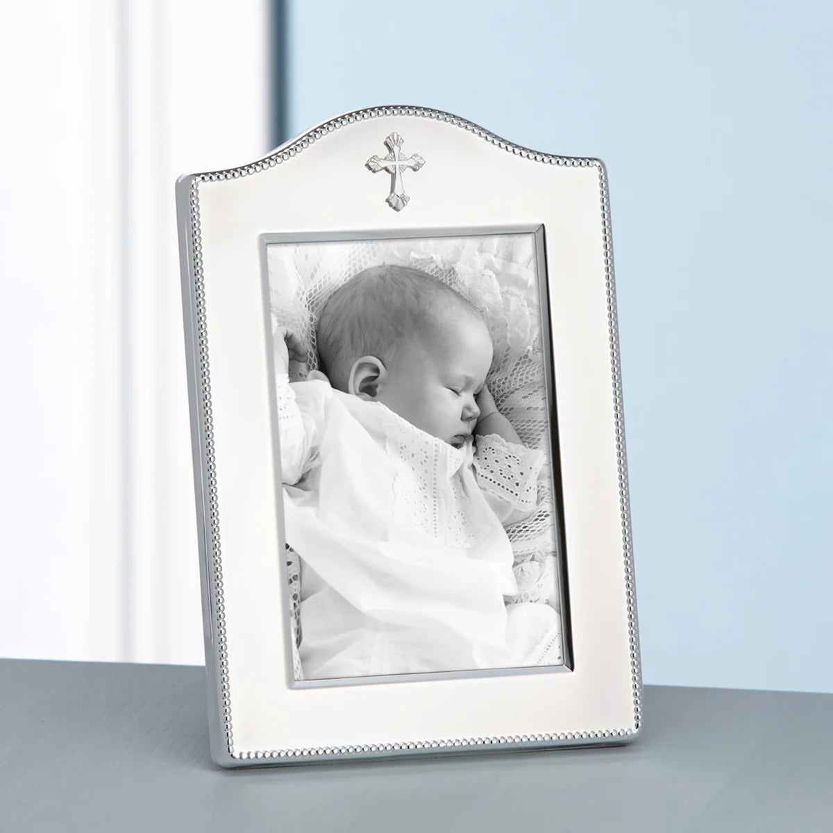 Abbey Cross Silverplate Frame