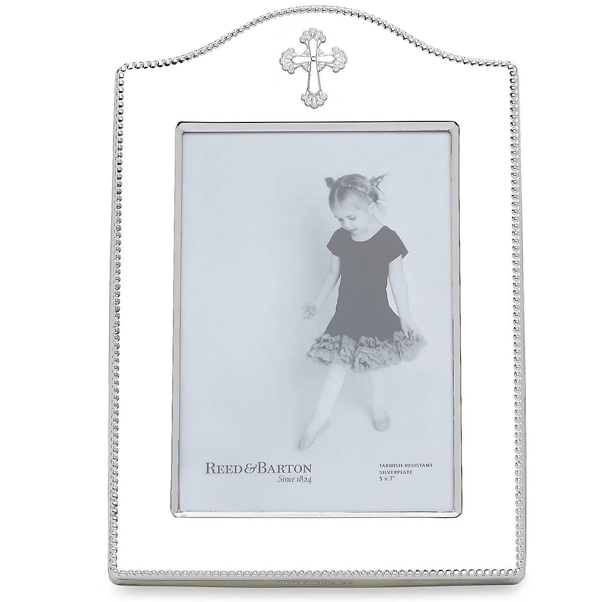 Abbey Cross Silverplate Frame