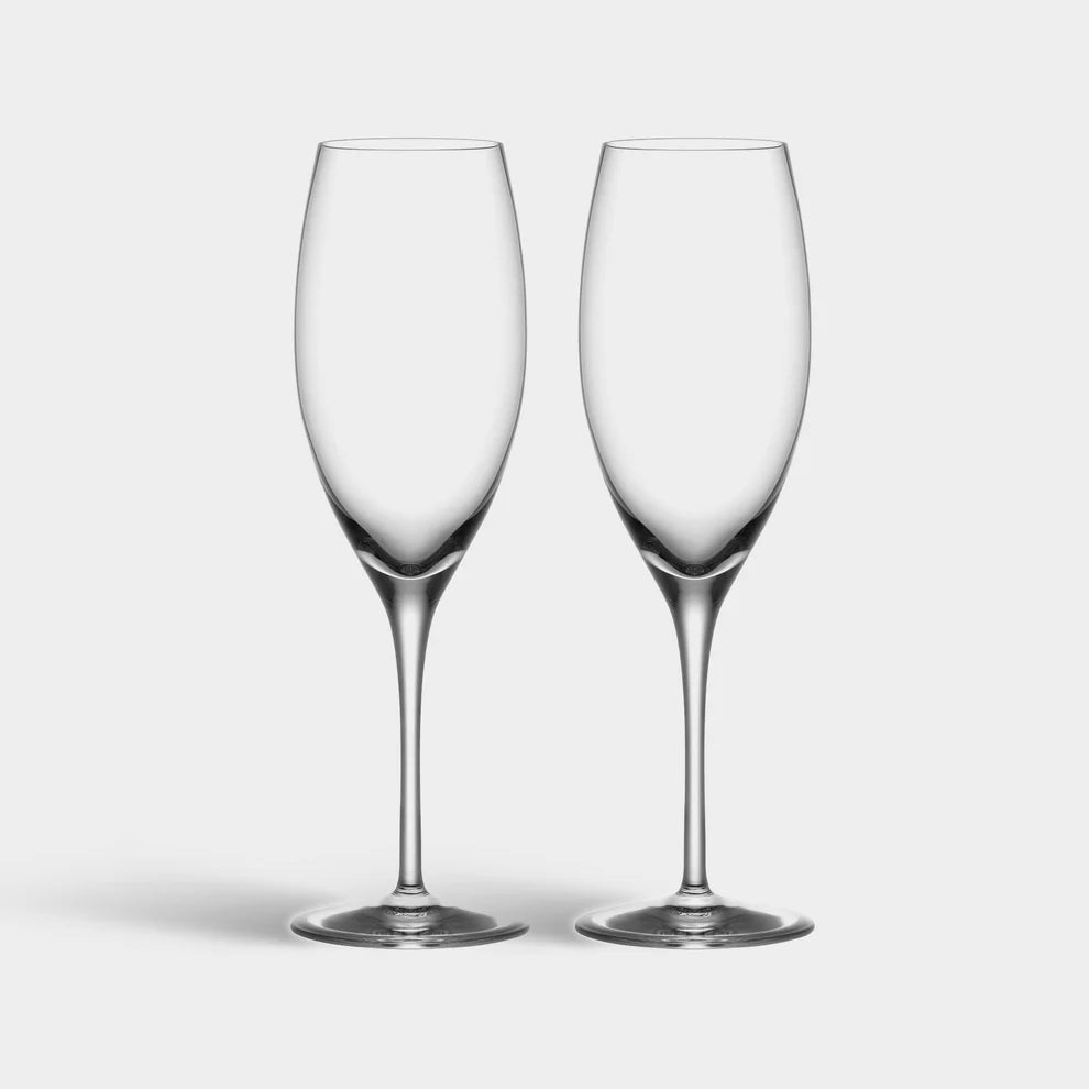 Orrefors Premier Champagne Flutes