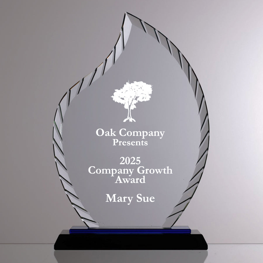 Blue Accent Flame Award