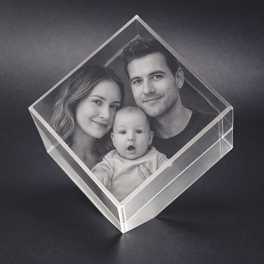 Crystal Corner-Cut Cube
