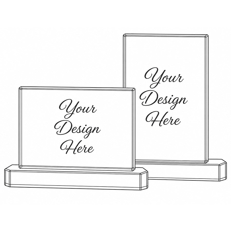 Crystal Flat Presentation Base