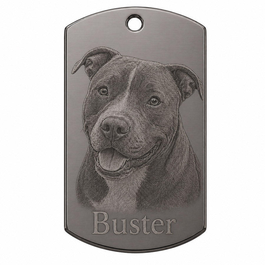 Rectangular Dog Tag