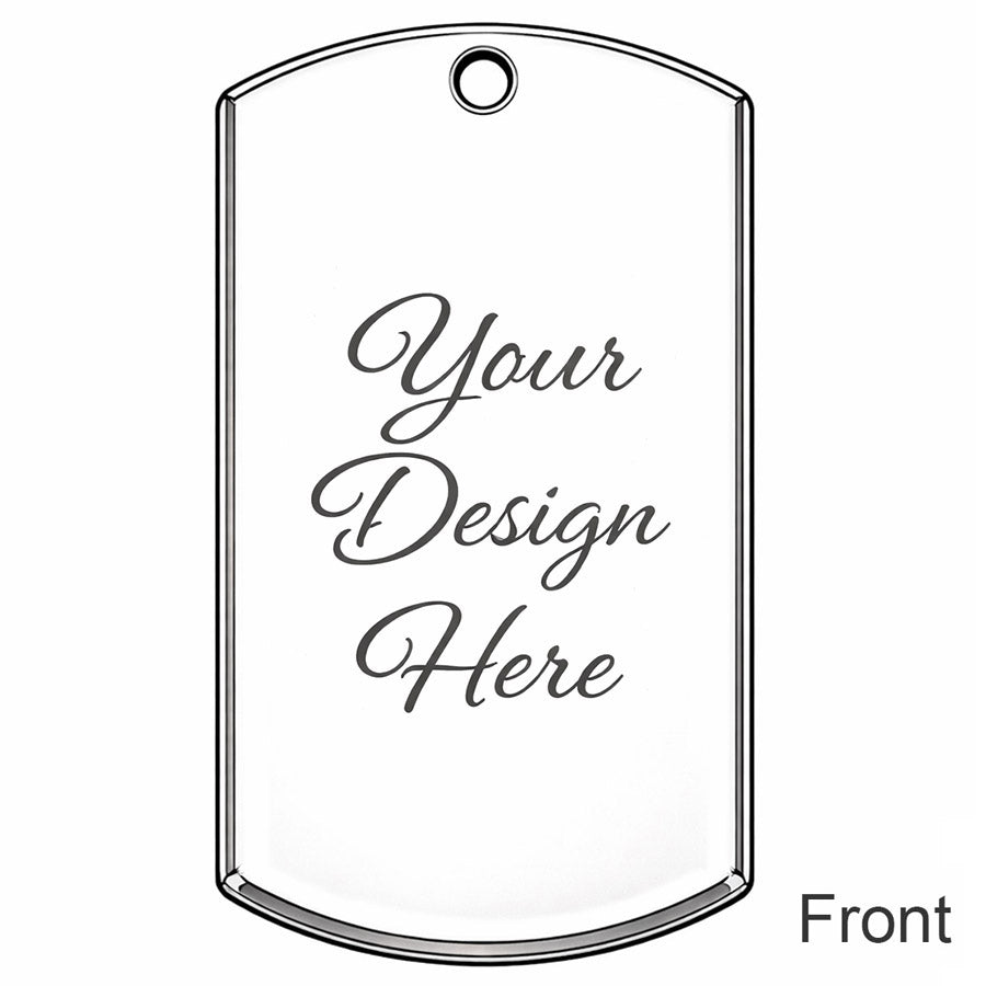 Rectangular Dog Tag