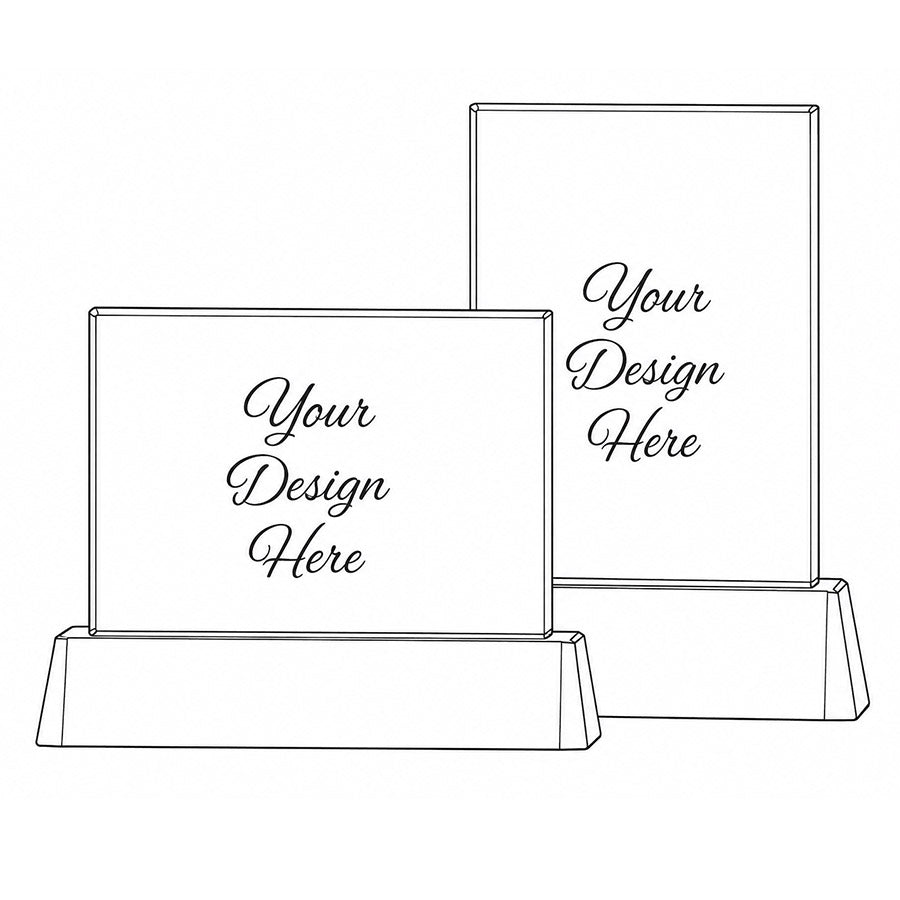 Crystal Flat Rectangle