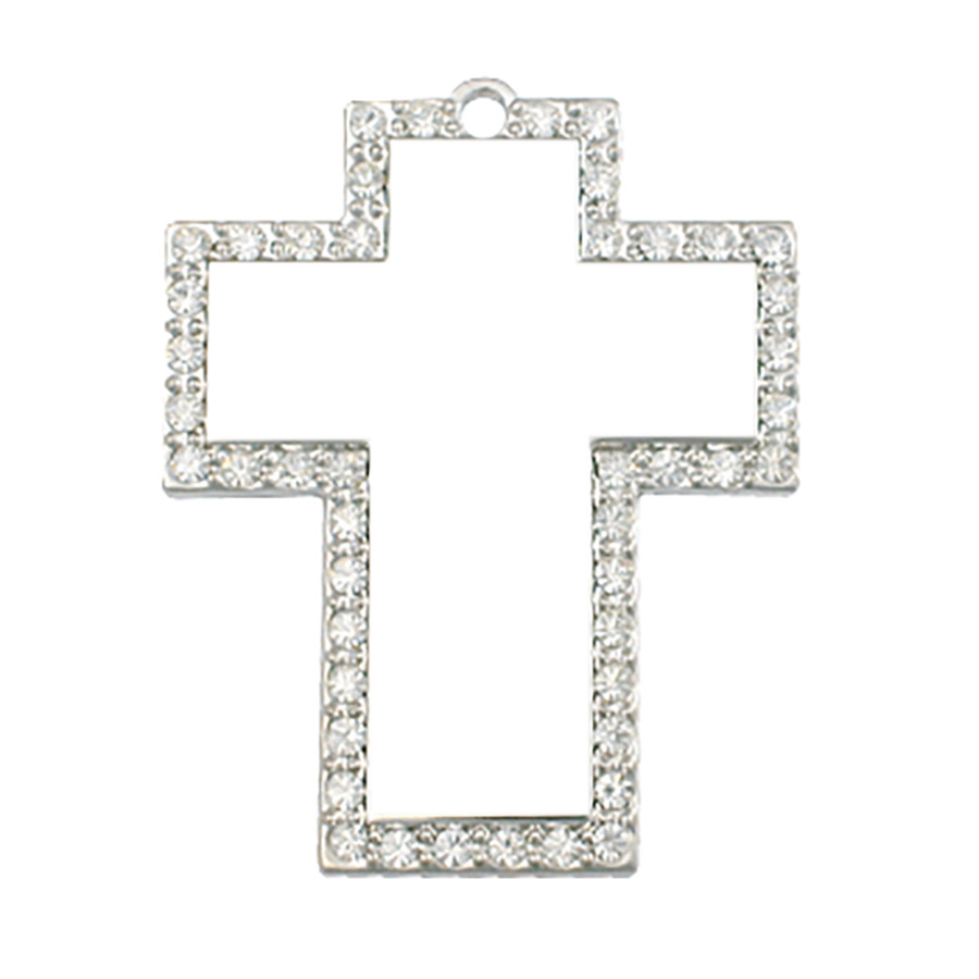 Cubic Cross Dog Tag