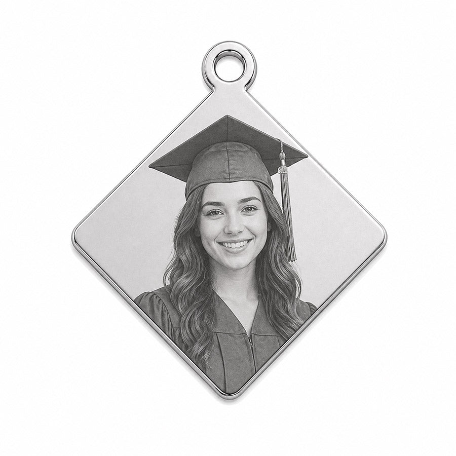 Diamond Shaped Dog Tag