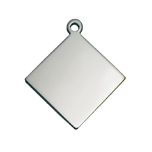 Diamond Shaped Dog Tag