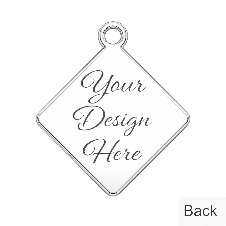 Diamond Shaped Dog Tag