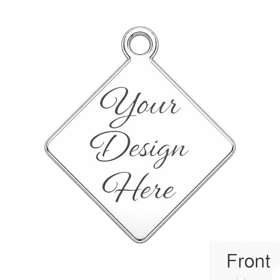 Diamond Shaped Dog Tag