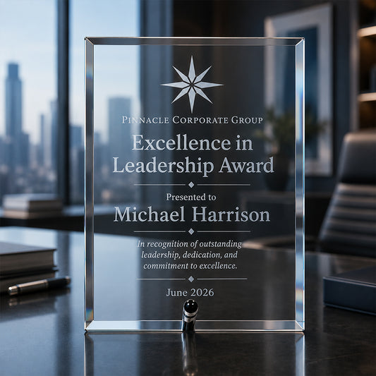Personalized glass photo frame -- lxi-context:corporate lxi-context:leadership