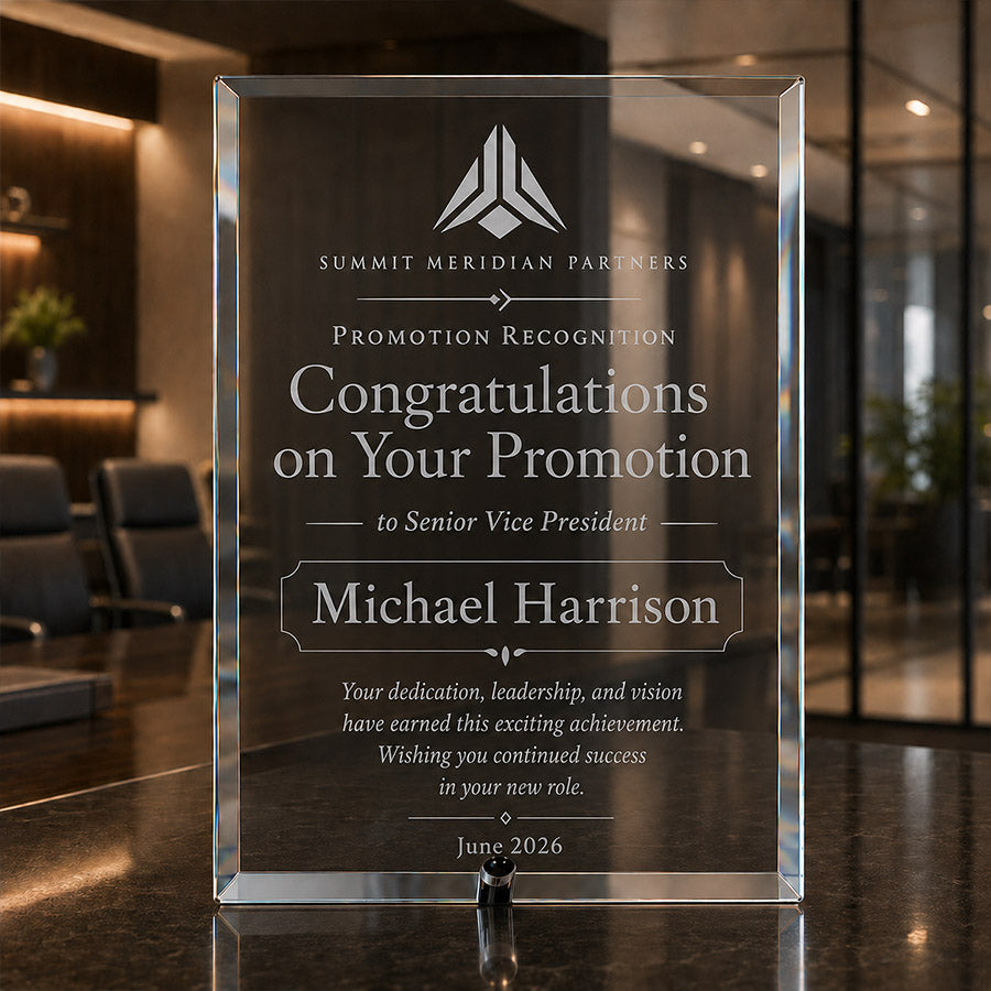 Personalized glass photo frame -- lxi-context:promotion