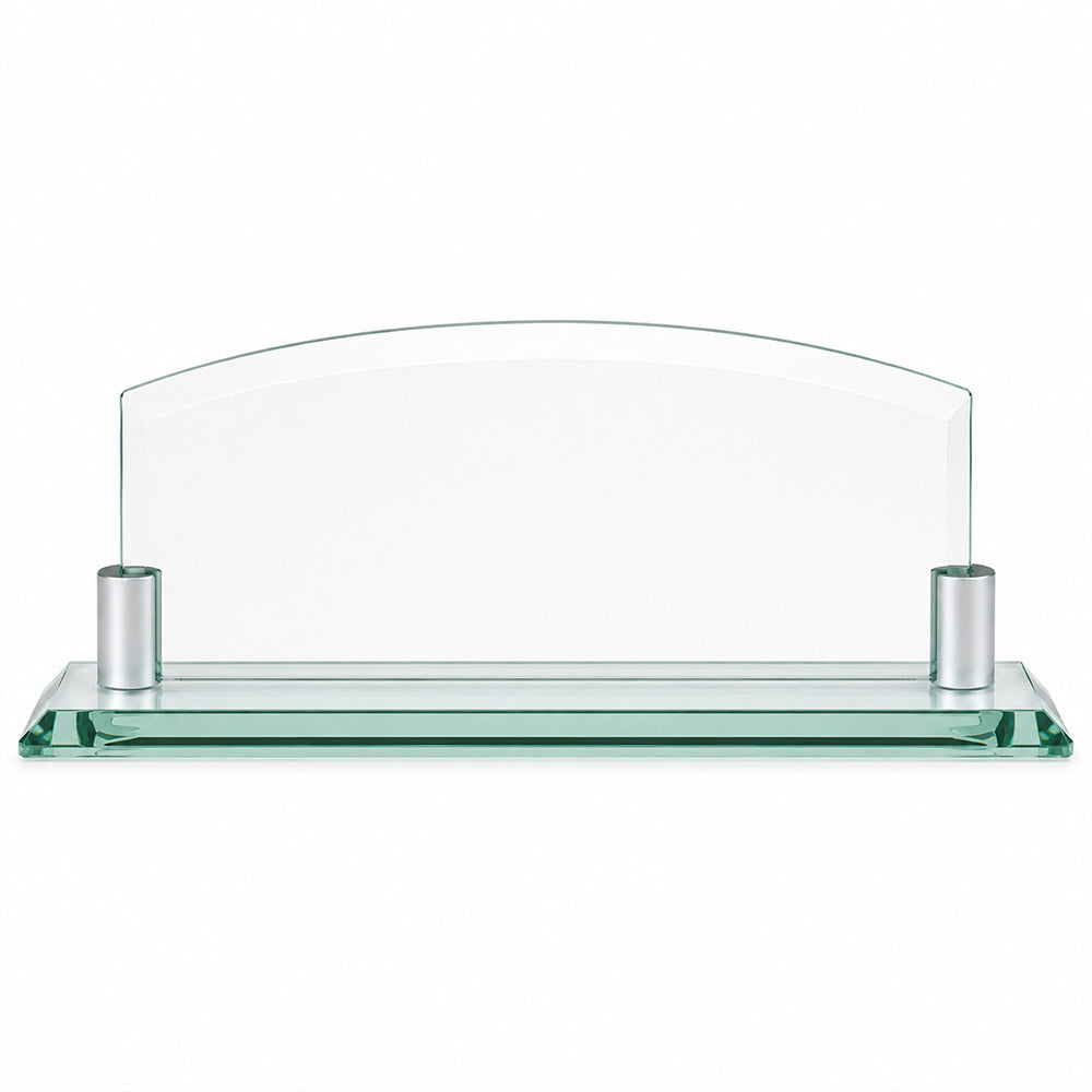 Executive Glass Nameplate
