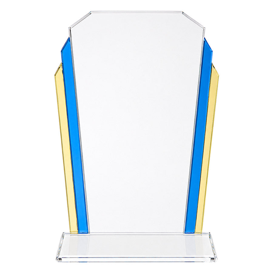 Blue & Yellow Edge Crystal