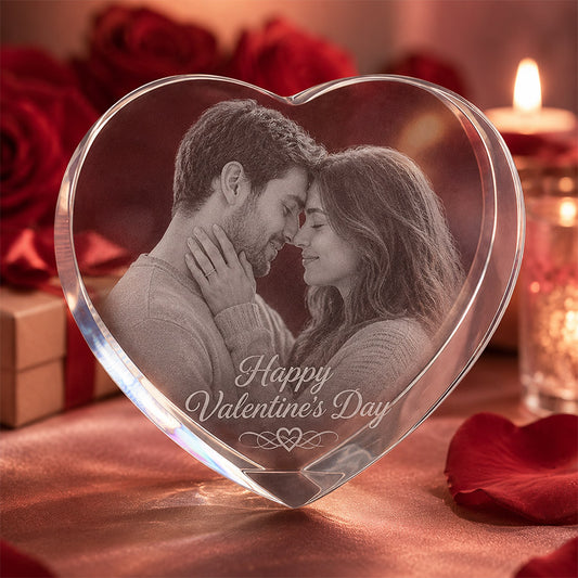 Standing Heart Crystal Photo -- lxi-context:valentines-day
