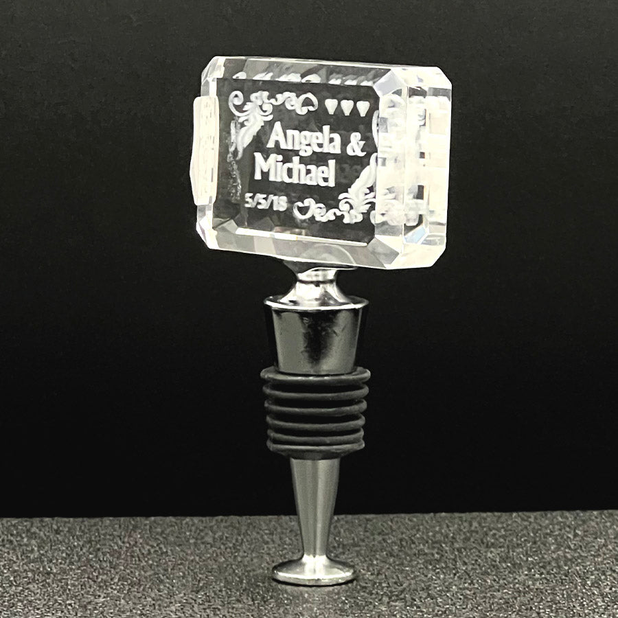 Crystal Wine Stopper - Thumbnail 2