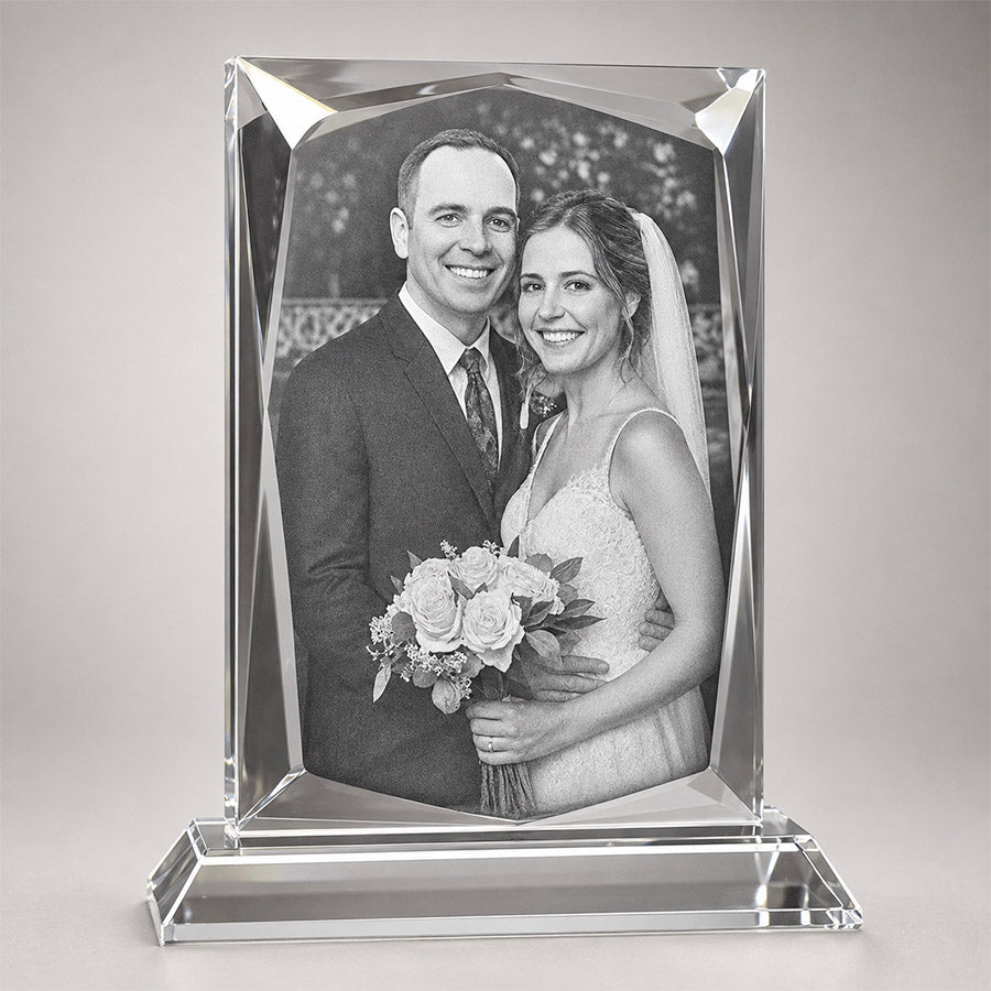 Jeweled Rectangle on Base