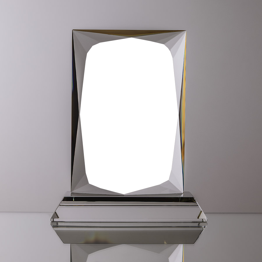 Jeweled Rectangle on Base