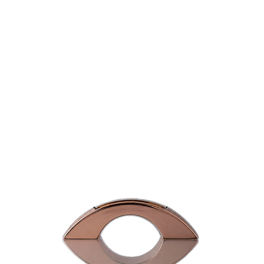 Jeweled Crystal on Metal Base
