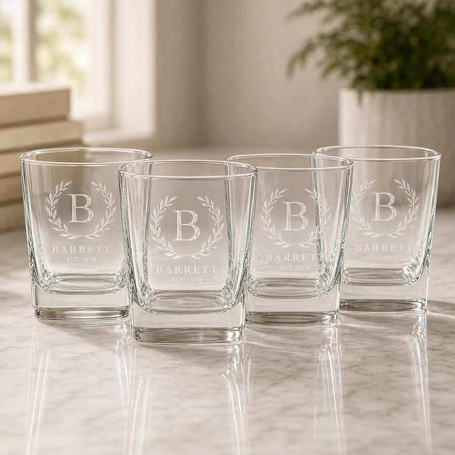Square Rocks Glasses