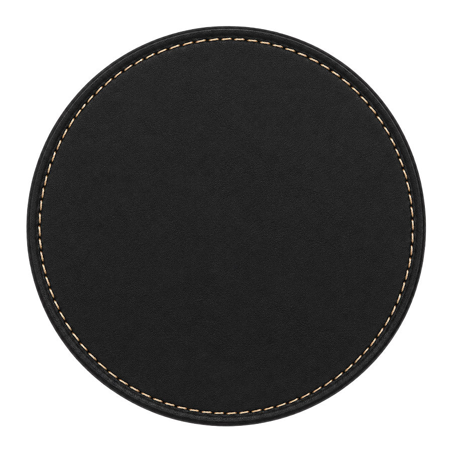 Leatherette Coaster Set