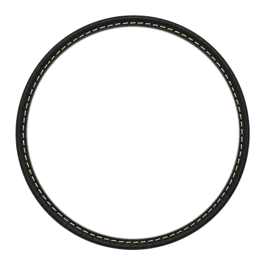Leatherette Coaster Set