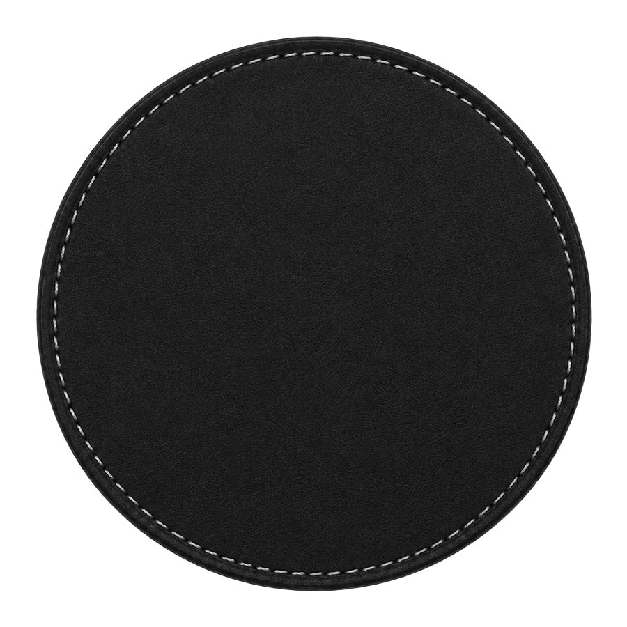 Leatherette Coaster Set