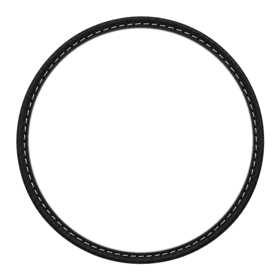 Leatherette Coaster Set
