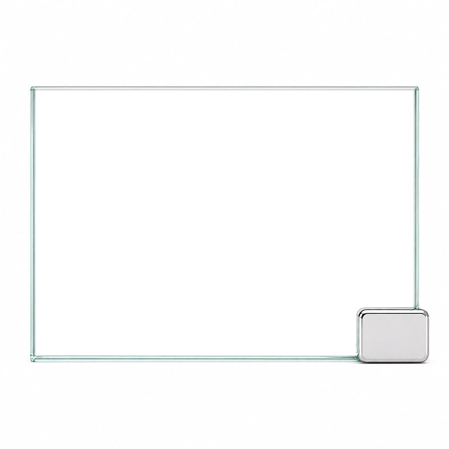 Jade Glass with Chrome Holder
