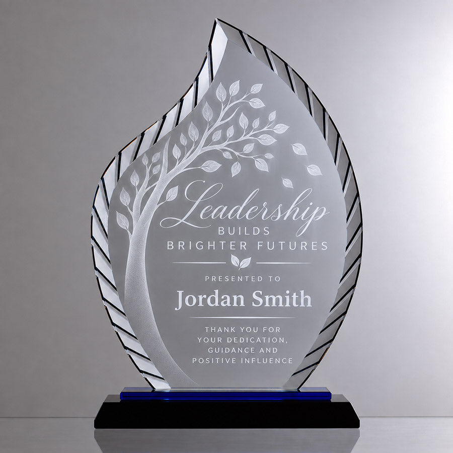 Blue Accent Flame Award
