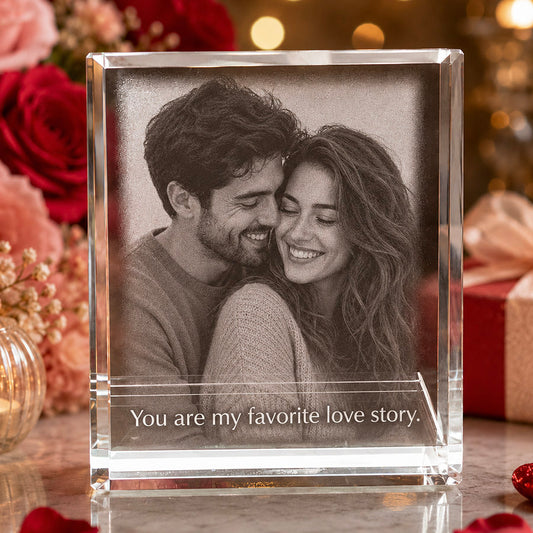 Small Glass Stand Photo Frame -- lxi-context:valentines-day