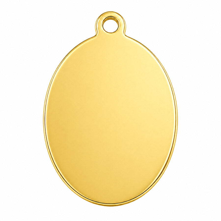Oval Dog Tag
