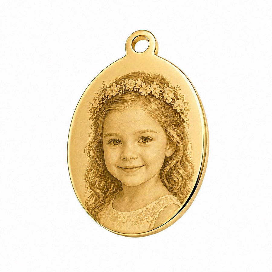 Oval Dog Tag