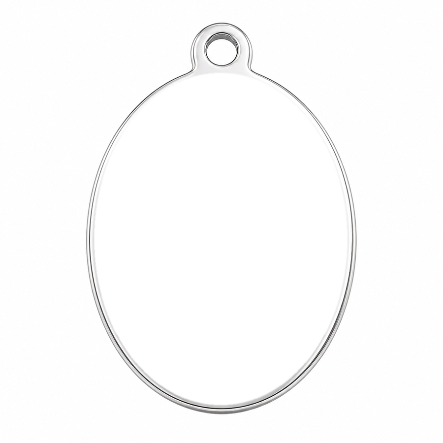 Oval Dog Tag
