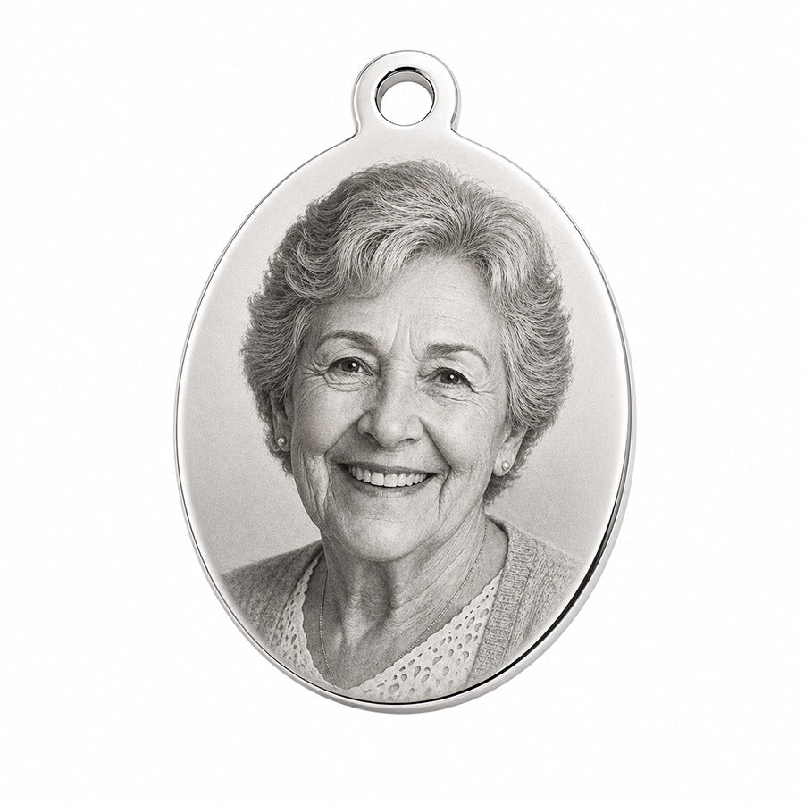 Oval Dog Tag