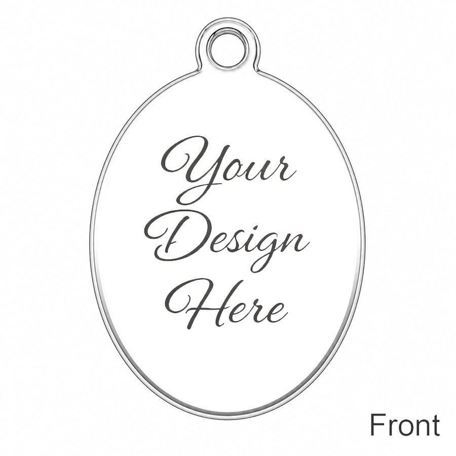 Oval Dog Tag