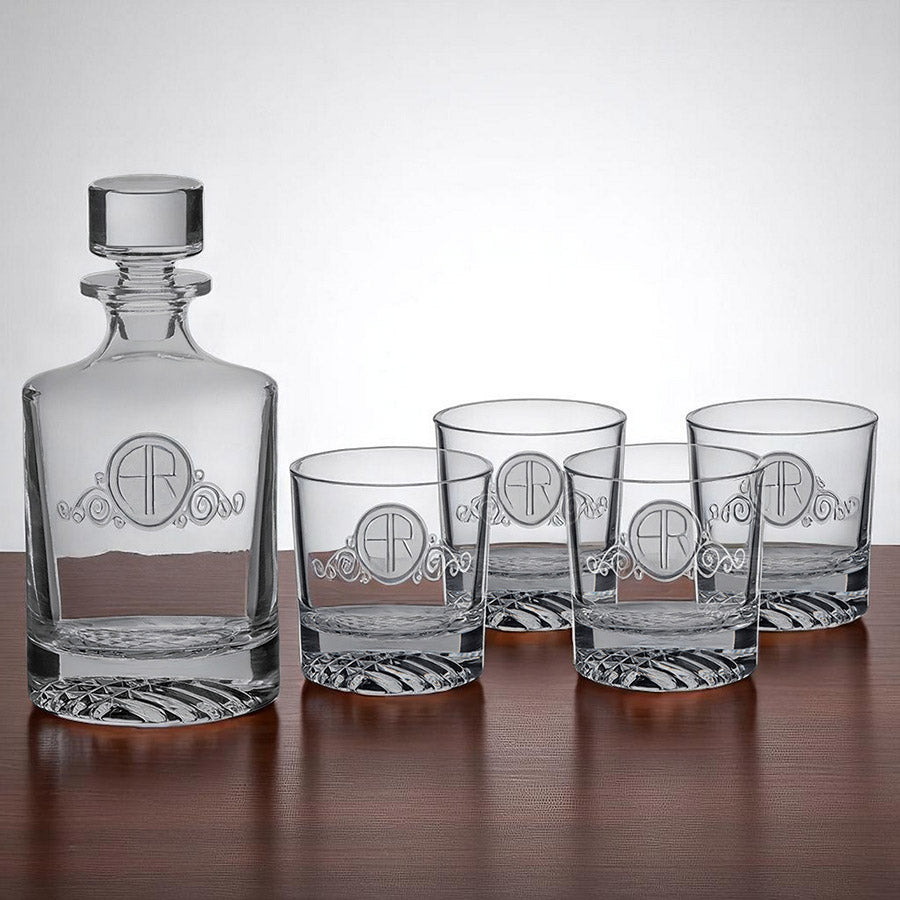 Polar Round Glass Decanter
