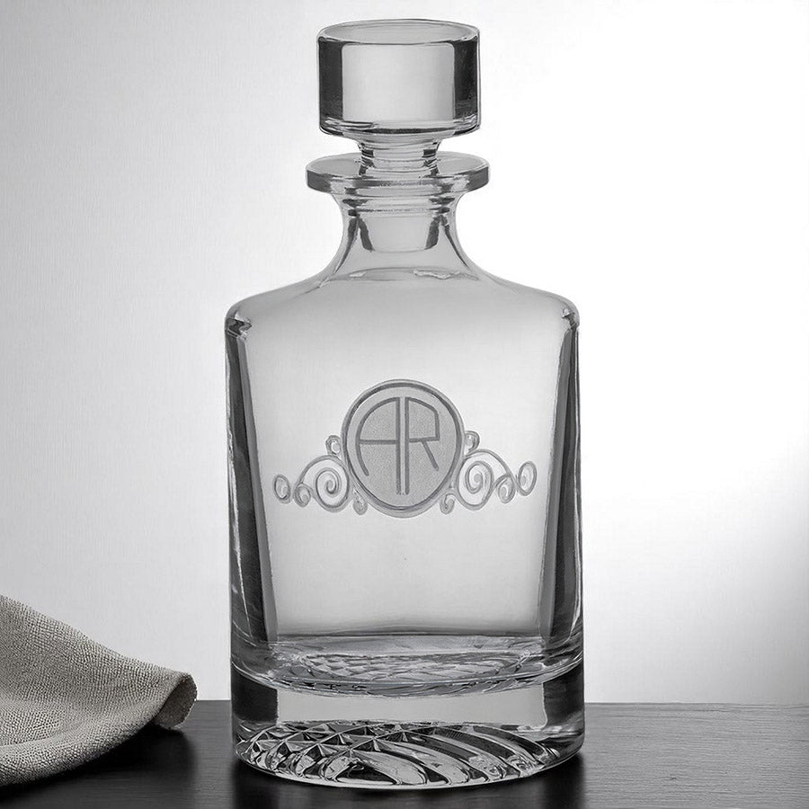 Polar Round Glass Decanter