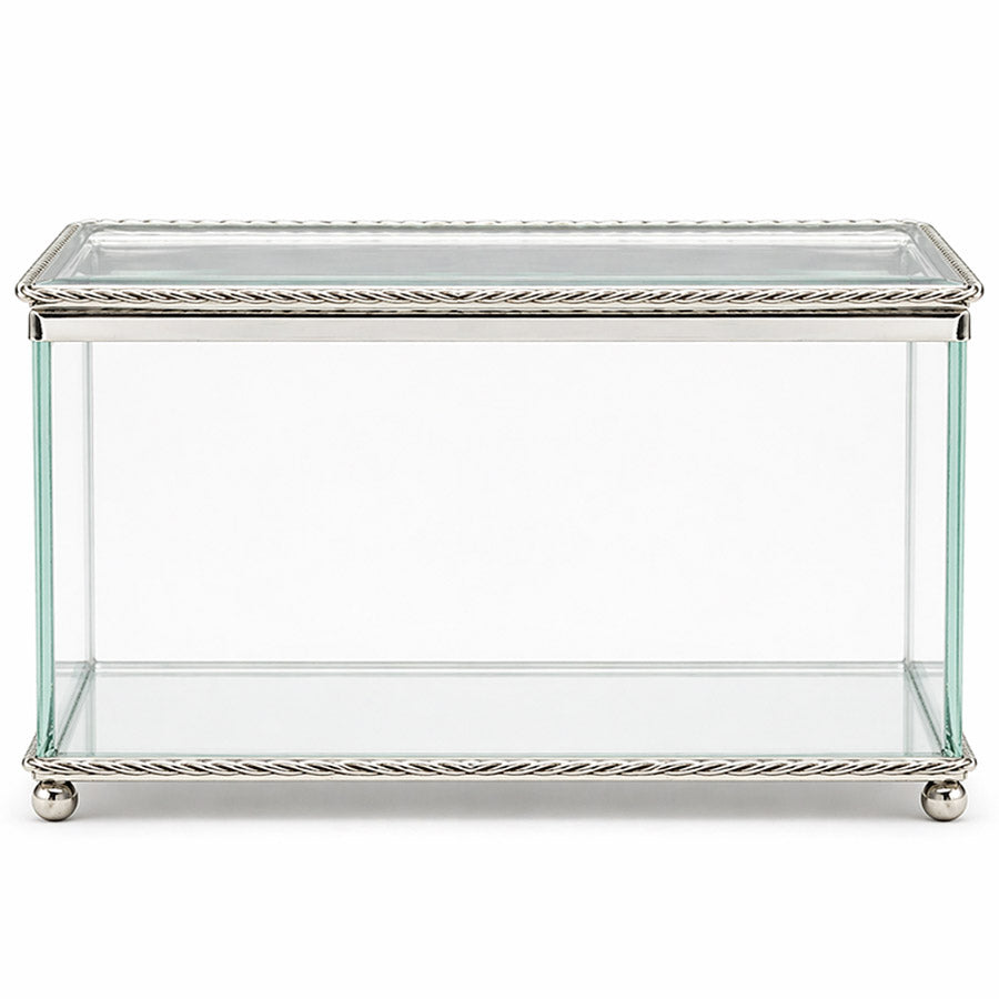 Glass Jewelry Box