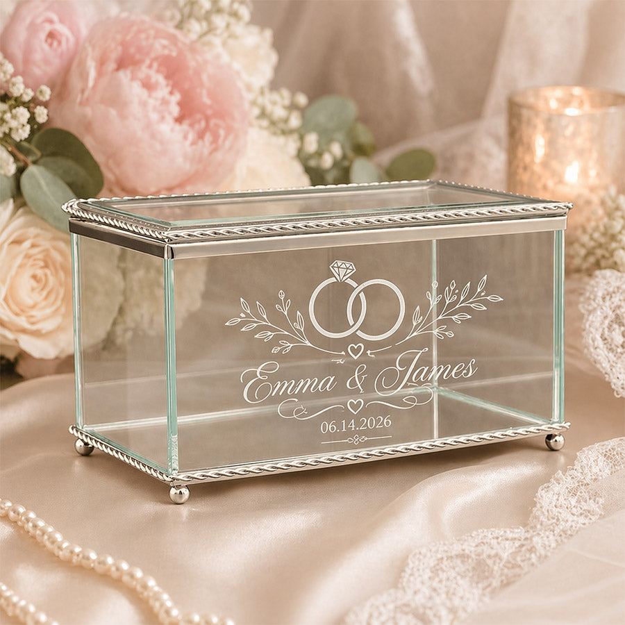 Glass Jewelry Box