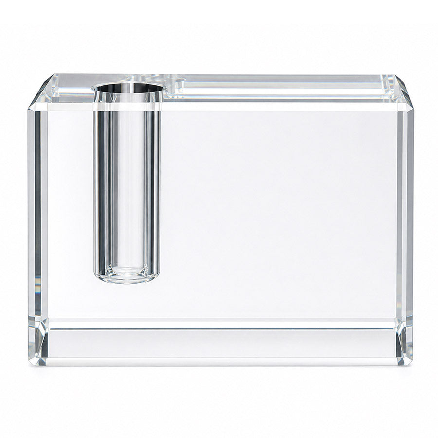 Crystal Block Pen Holder