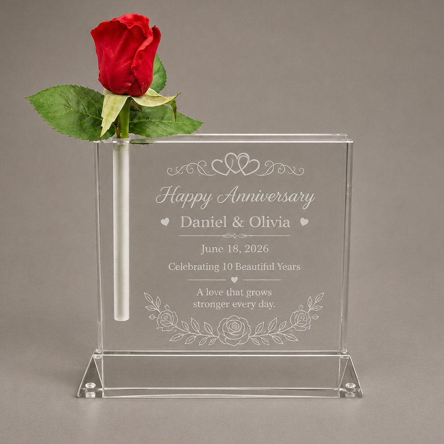 Forever Rose Bud Vase
