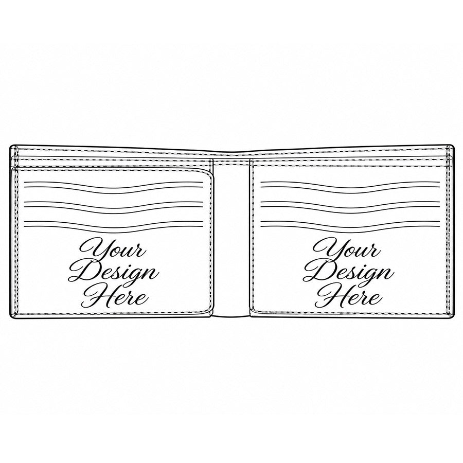 Heritage Personalized Leather Bifold Wallet