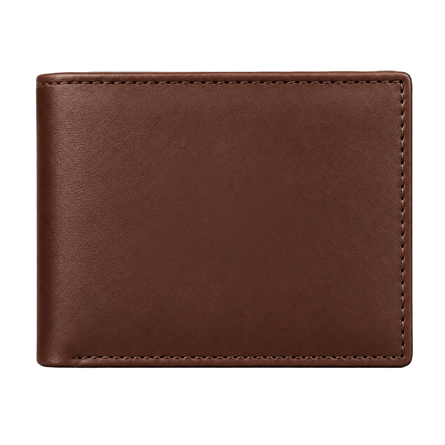 Heritage Personalized Leather Bifold Wallet